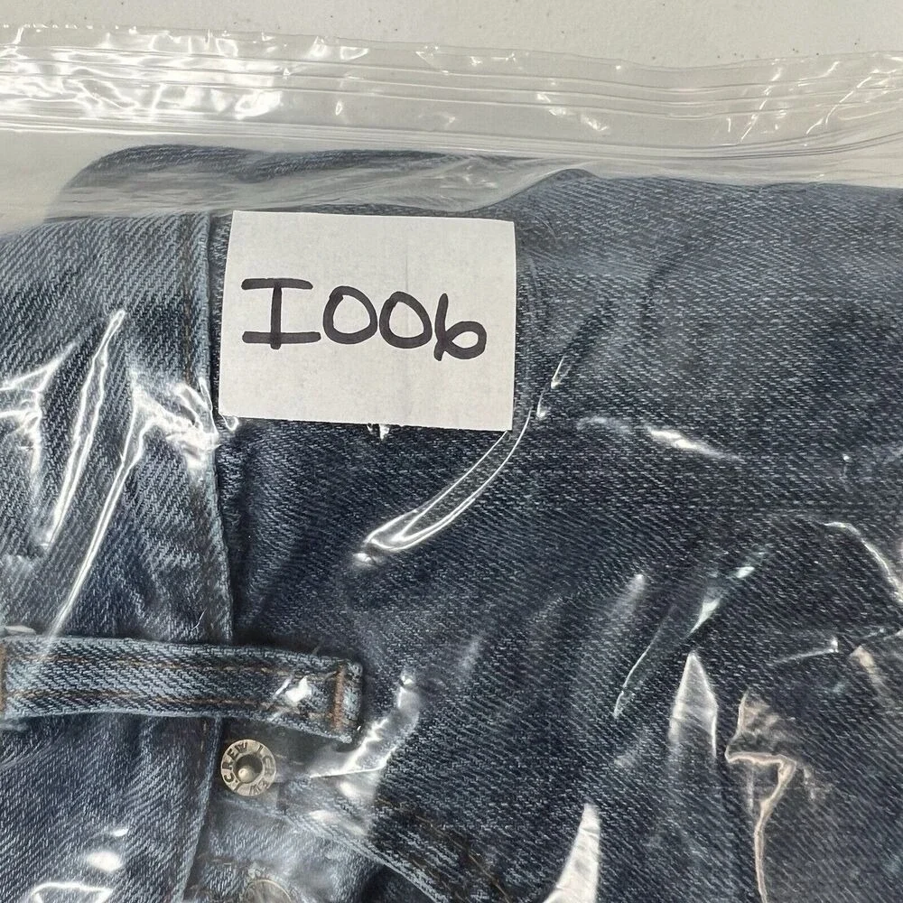 J.CREW Size 36x28 Jeans Driggs‎ Slim Fit 100% Cotton Denim Blue C9885 Straight